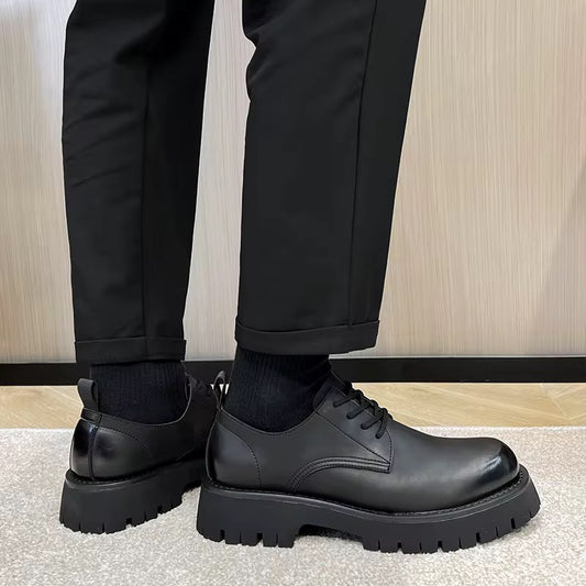 Derby Oxford Homme – Élégance & Confort avec Semelle Épaisse Antidérapante