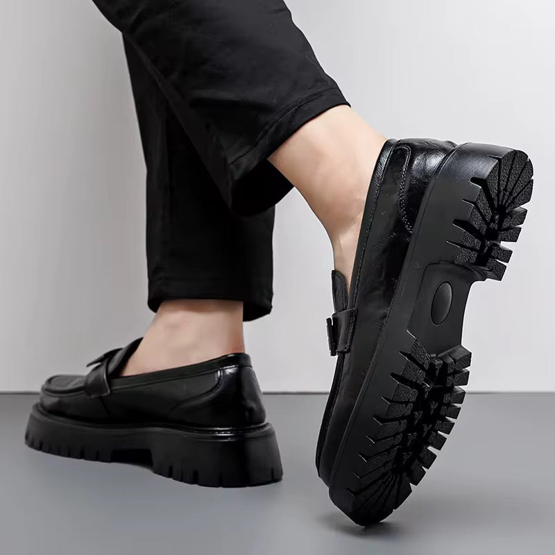 Mocassin Derby Oxford Homme – Élégance & Confort avec Semelle Épaisse Antidérapante